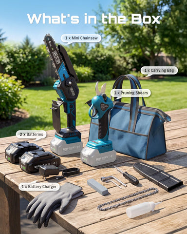 Seesii all-in-one accessory kit includes batteries and tools