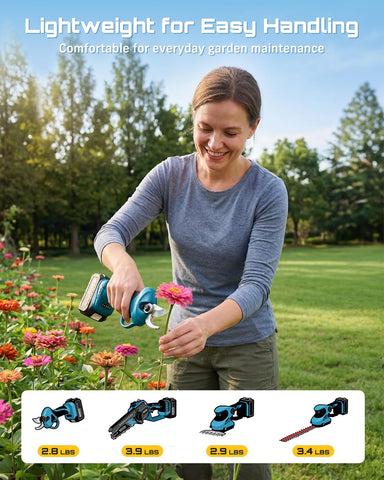 SEESII brushless motor pruning shear for durable cuts