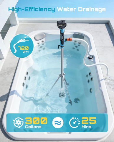 Seesii detachable filter reduces debris and clogs.