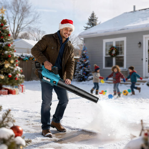 SEESII quick cleanup of driveways and patios with strong airflow.