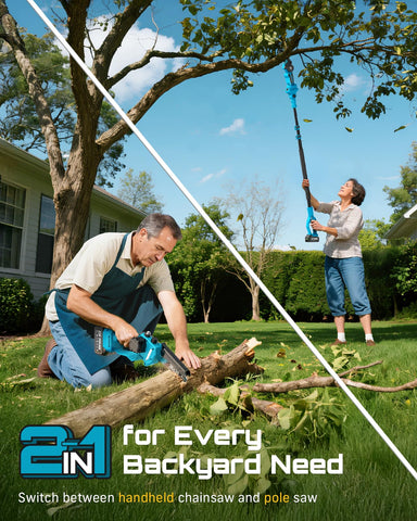 SEESII dual 4000mAh batteries power long pruning sessions with minimal downtime