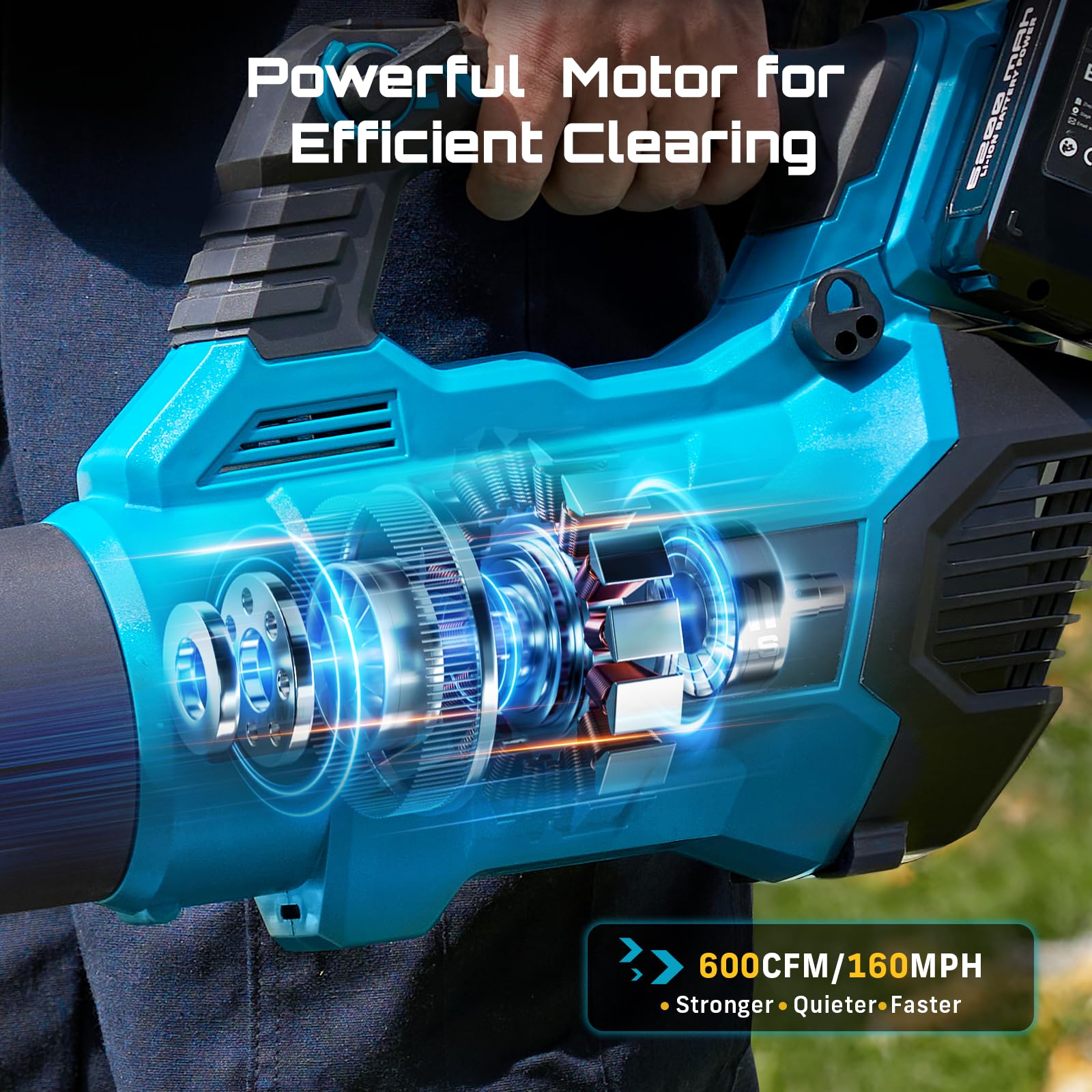SEESII dual chargers speed up recharging between tasks.