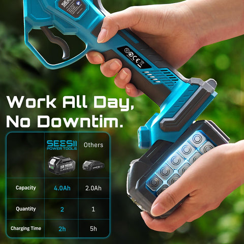 SEESII pruning shears brushless motor for efficient pruning