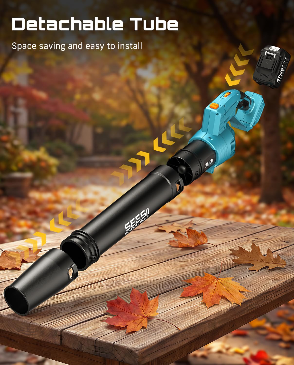 SEESII includes charger and batteries for immediate use