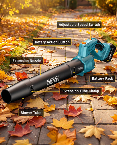 SEESII compact design stores easily in a shed