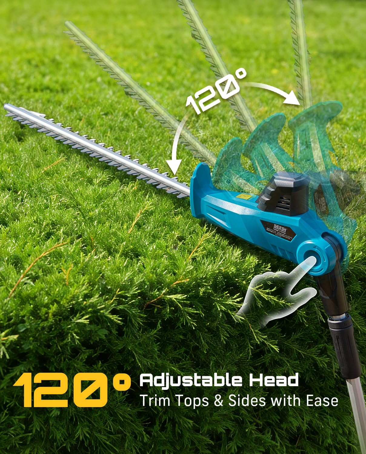 Seesii lightweight design at 7.8 lbs with shoulder strap.