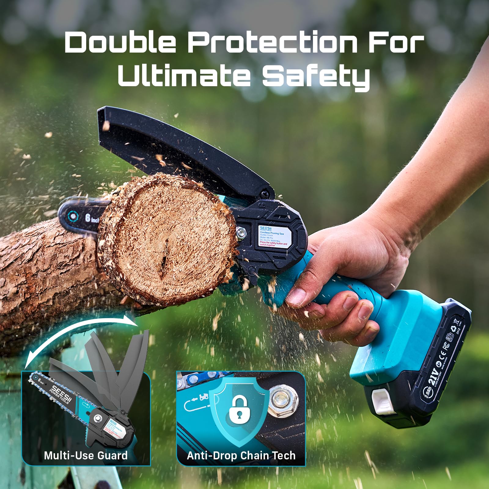 Seesii lightweight ergonomic grip supports comfortable use