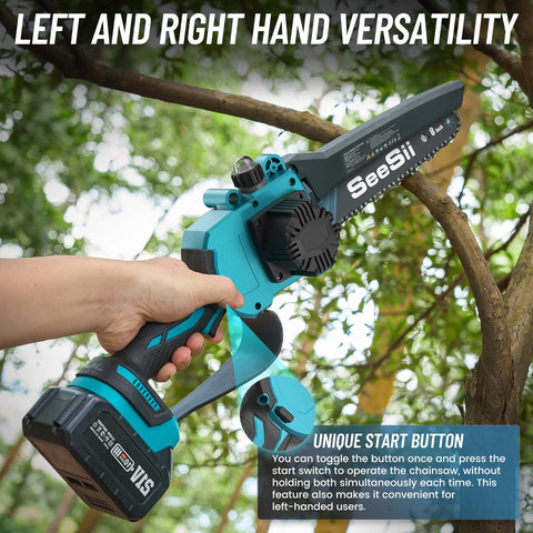 SEESII lightweight design reduces fatigue during long trimming sessions.