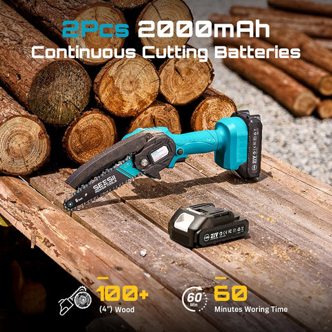 Seesii precision-hardened chain delivers smooth cuts through wood