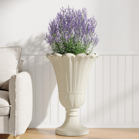 Seethmi base stability option with sand for tall plant support