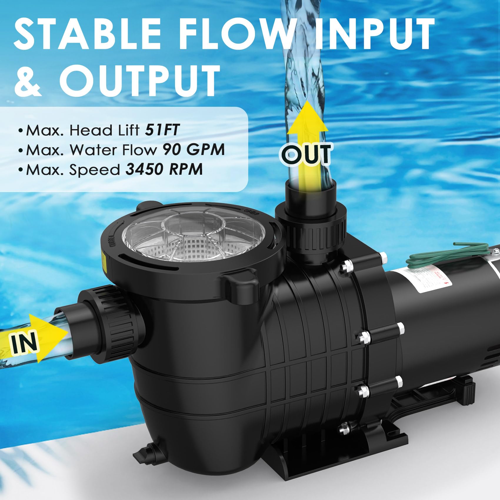 Seeutek IP55-rated housing with heat-resistant seal for all-weather performance.