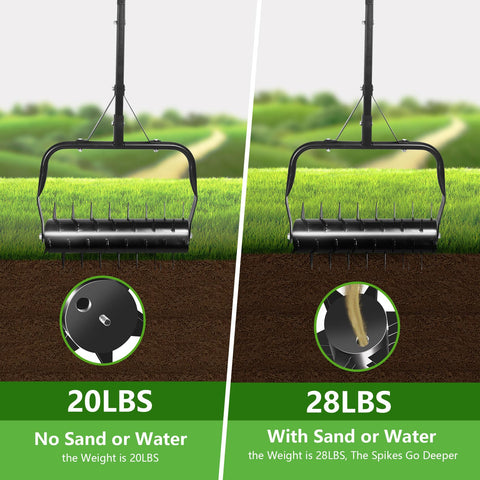 Seeutek durable roller features thick-walled design and rust-resistant finish.