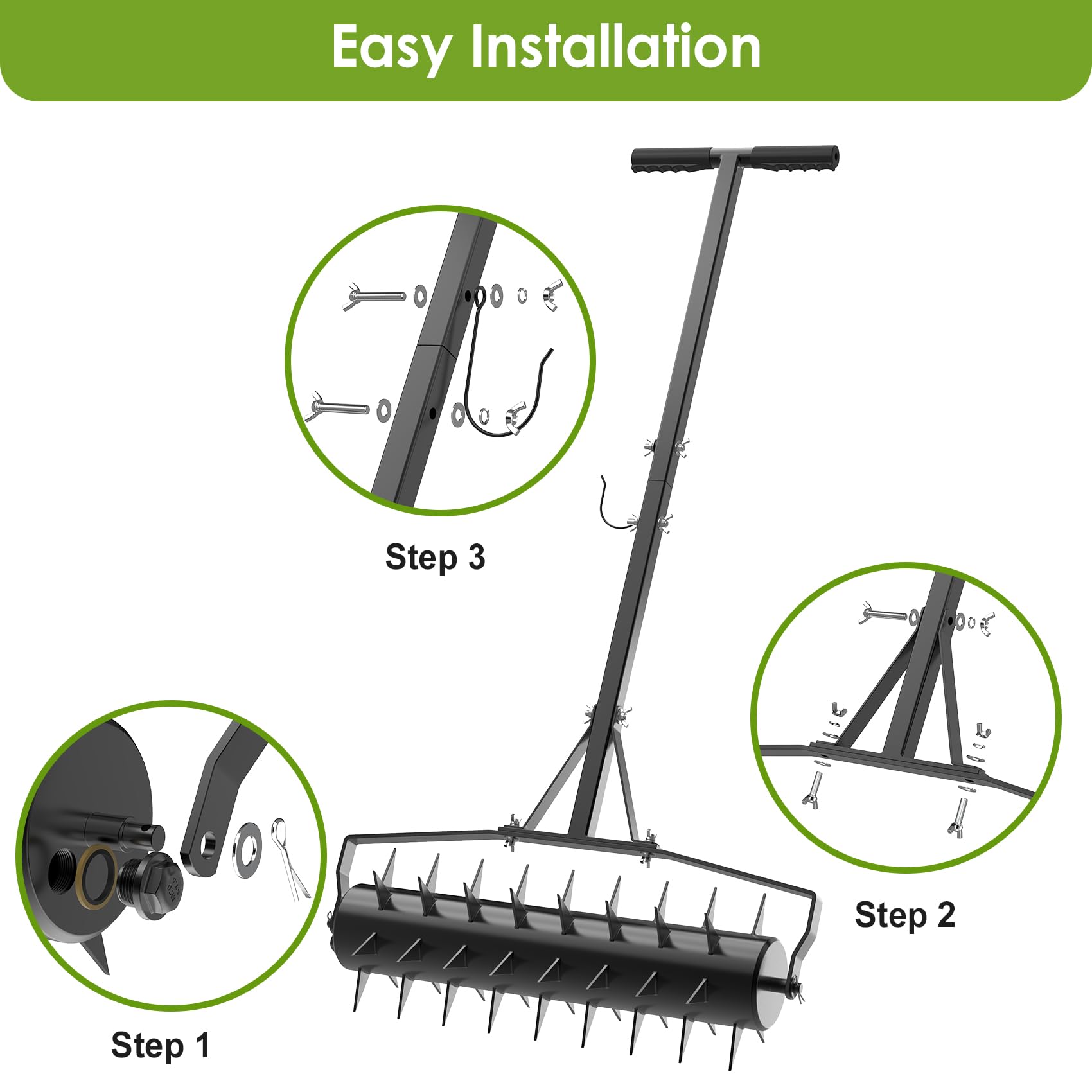 Seeutek laser-welded spikes showing durable joinery