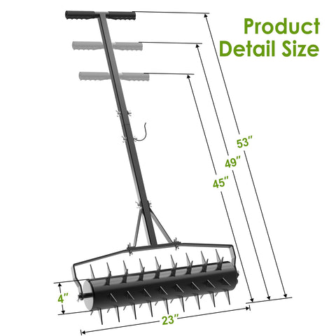 Seeutek padded T-bar improving grip and comfort during aeration