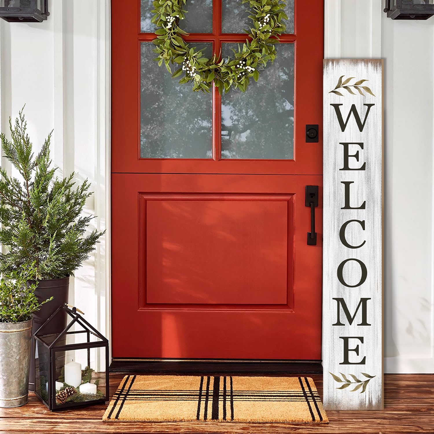 Seimip durable wooden yard sign for long lasting outdoor display.