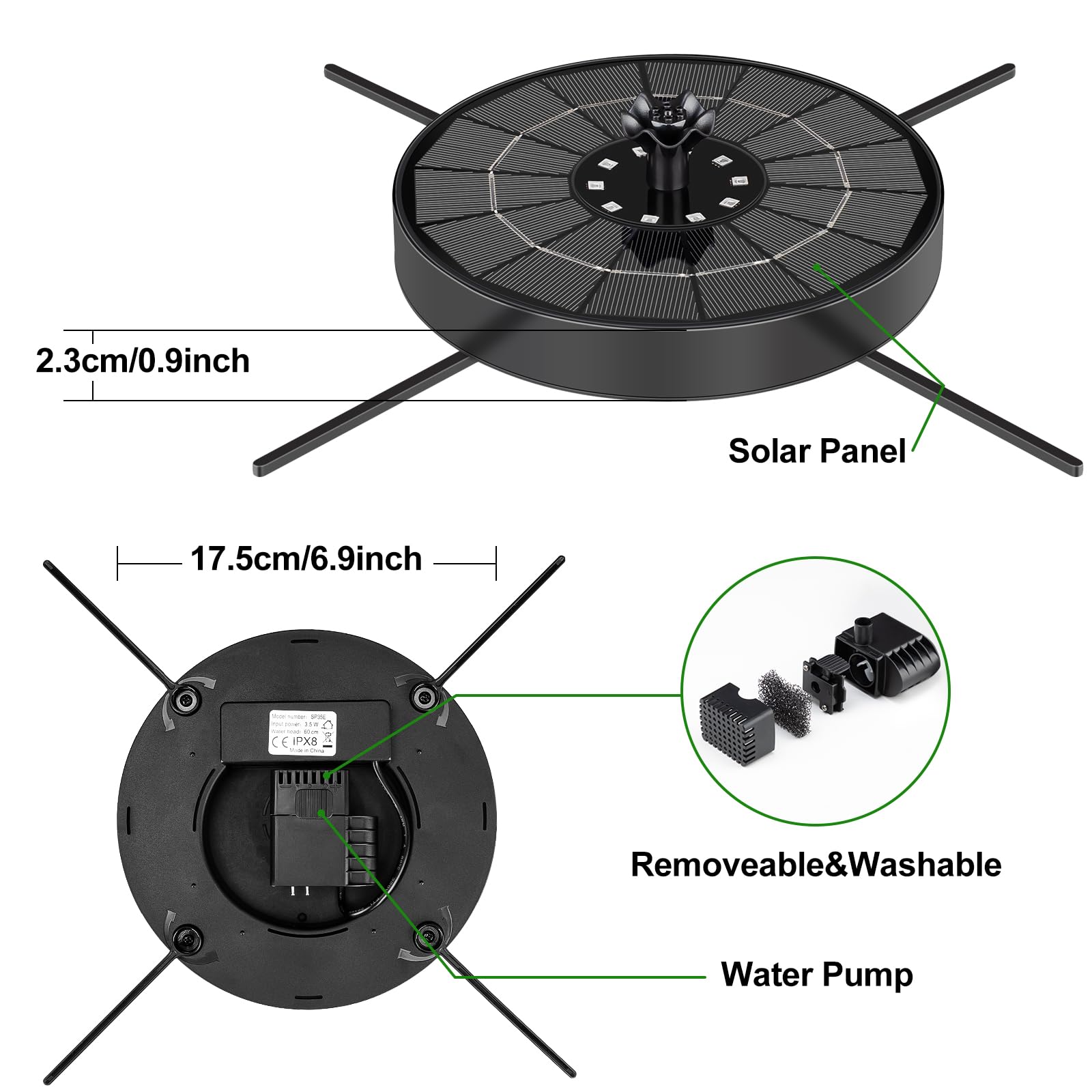 SEIRMEP fixed rods simplify quick setup to fit different baths