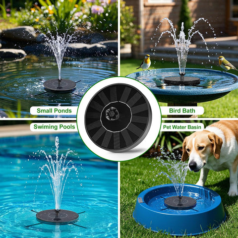 SEIRMEP flower-nozzle spray elevates water display, ideal for charming ponds and bird enclosures