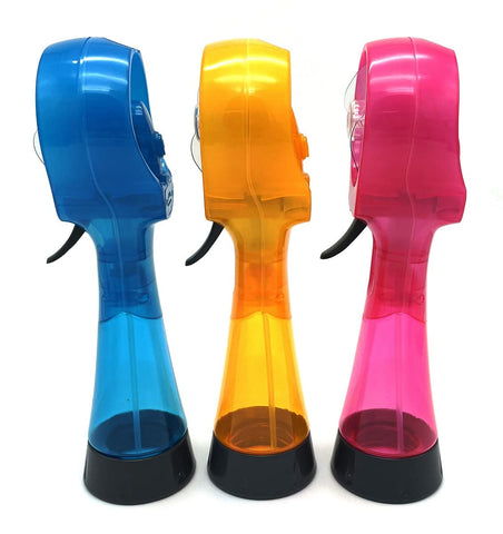SEITG carabiner clip lets you attach the misting fan anywhere.
