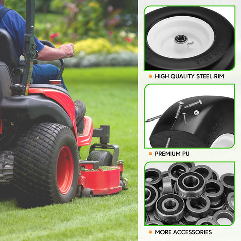Sejaede centered hub 3-11 inch fits multiple zero-turns with balanced performance