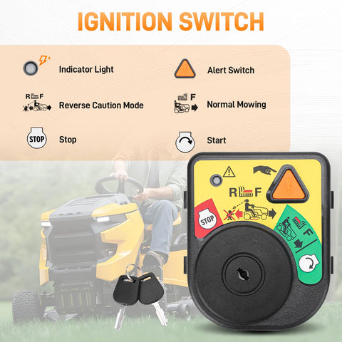 Sejaede ignition switch xt1-lt-series-compat for reliable replacement in LT and XT models.
