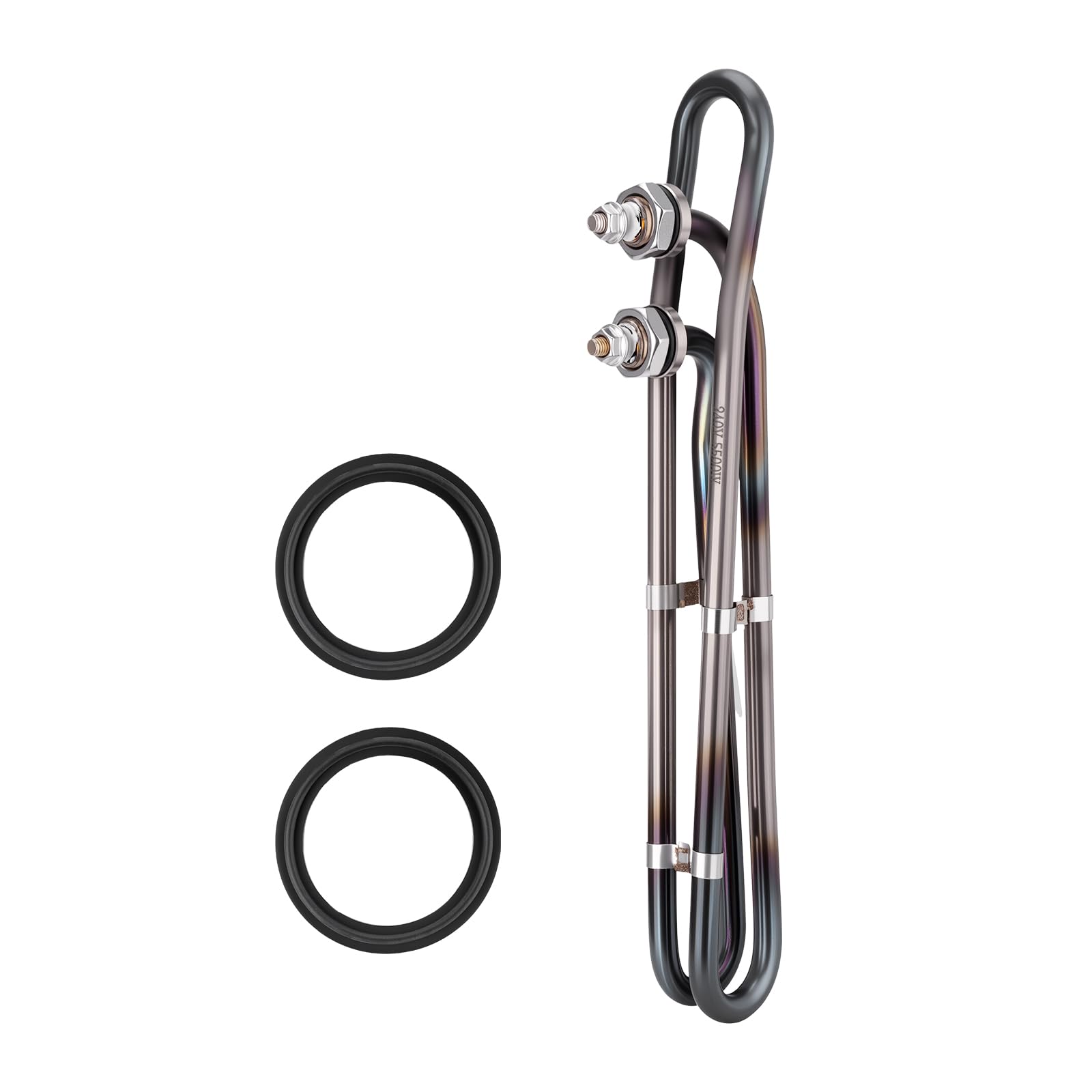 Sejaede titanium hot tub heater element assembly showing a durable heating core.