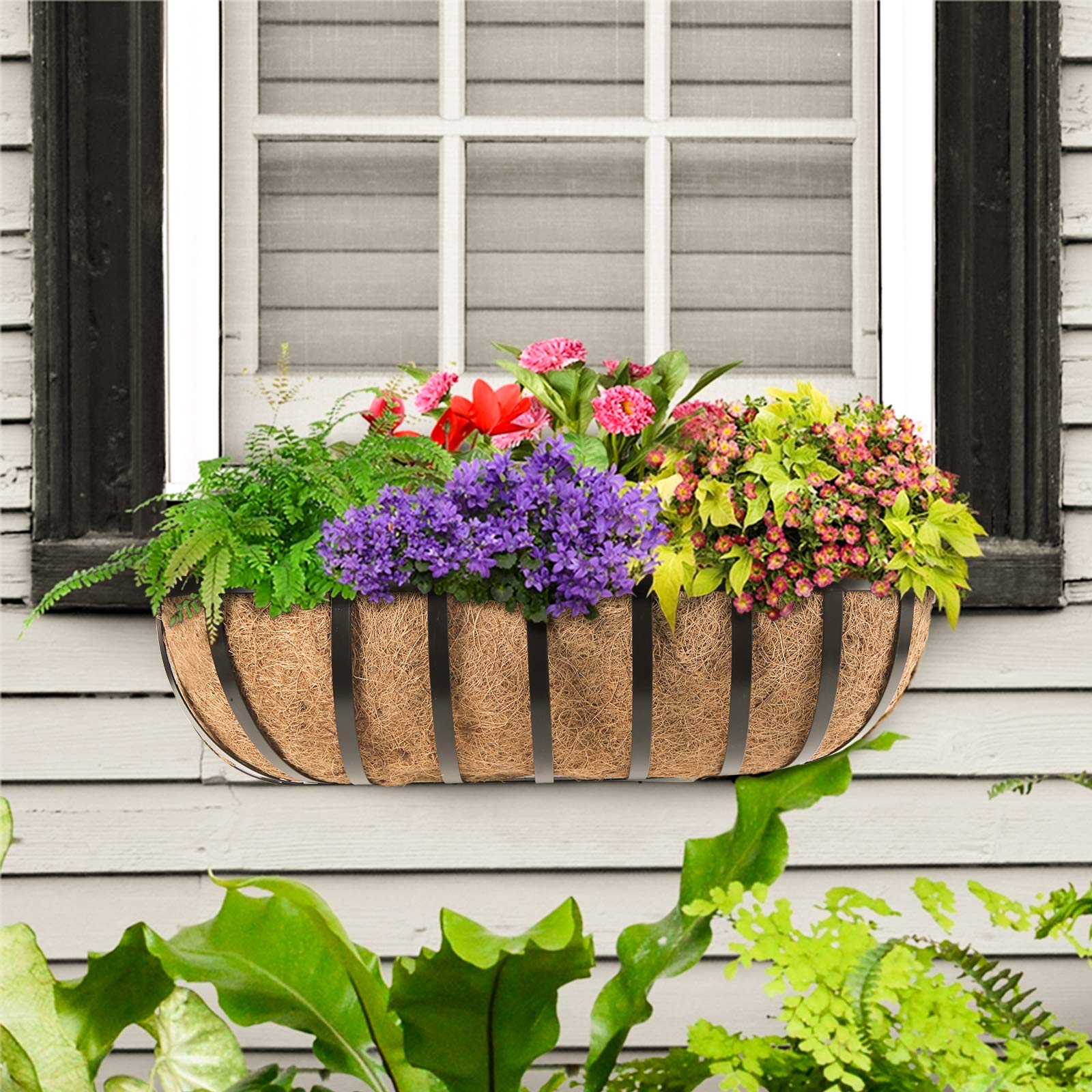 Sekcen multi-box garden creates dramatic visual impact without ground contact.