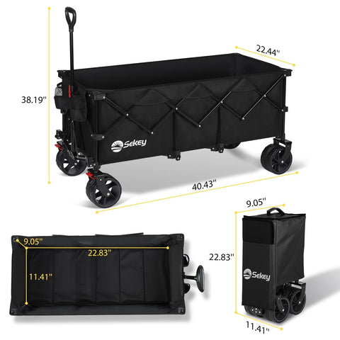 Sekey wagon in garage storage demonstrates convenient home tucking