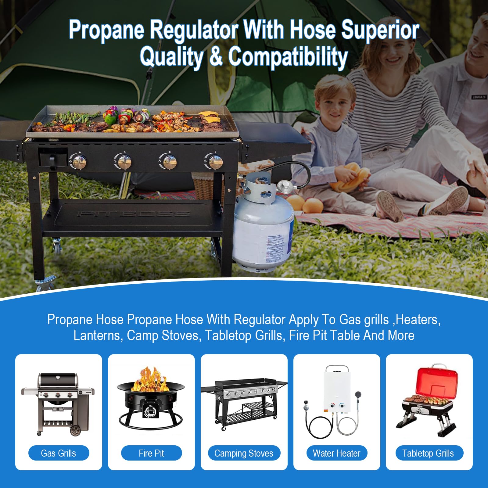 Sekvira compatible with Blackstone and Weber grills and more.