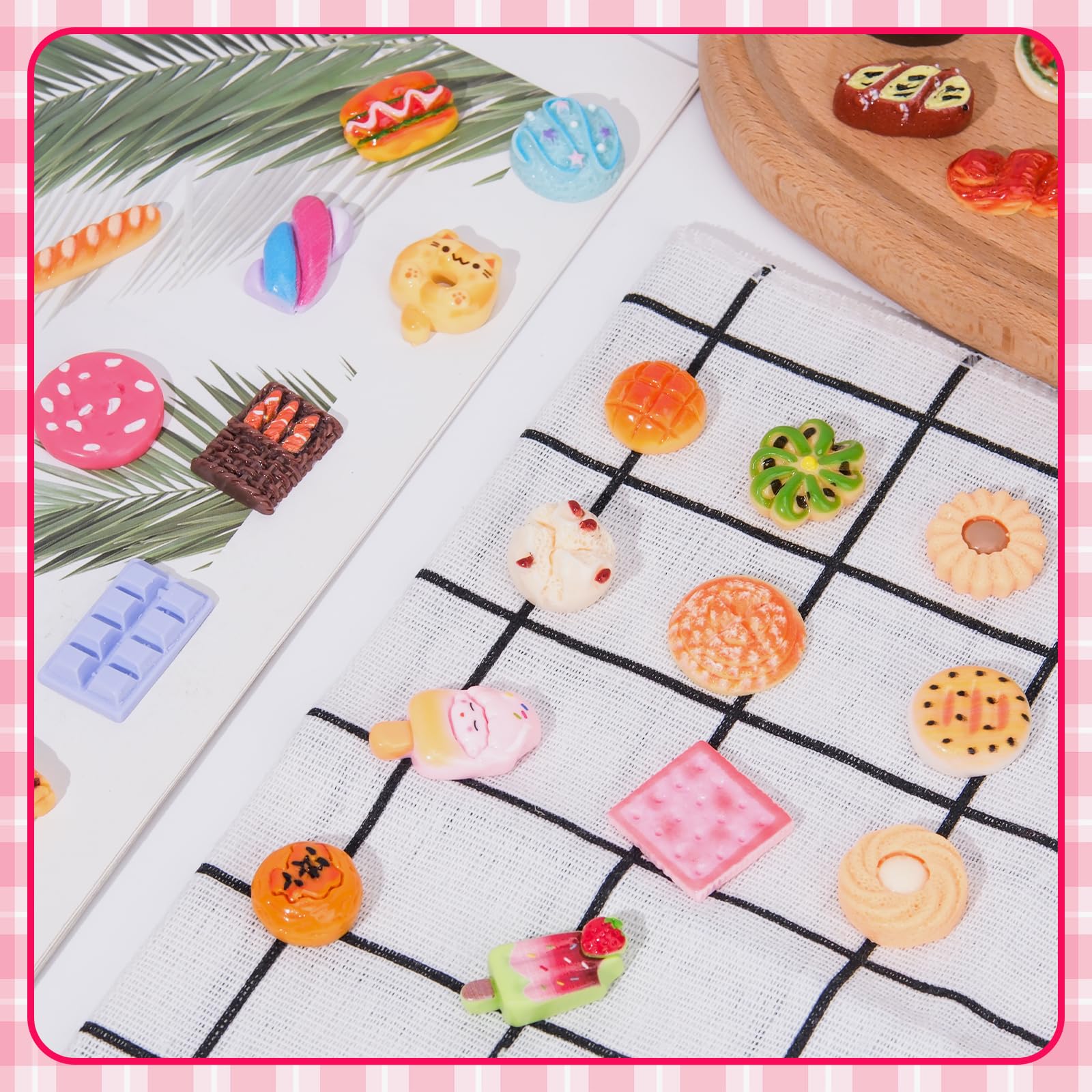SelfTek resin craft accessories ideal for scrapbooking and DIY projects.