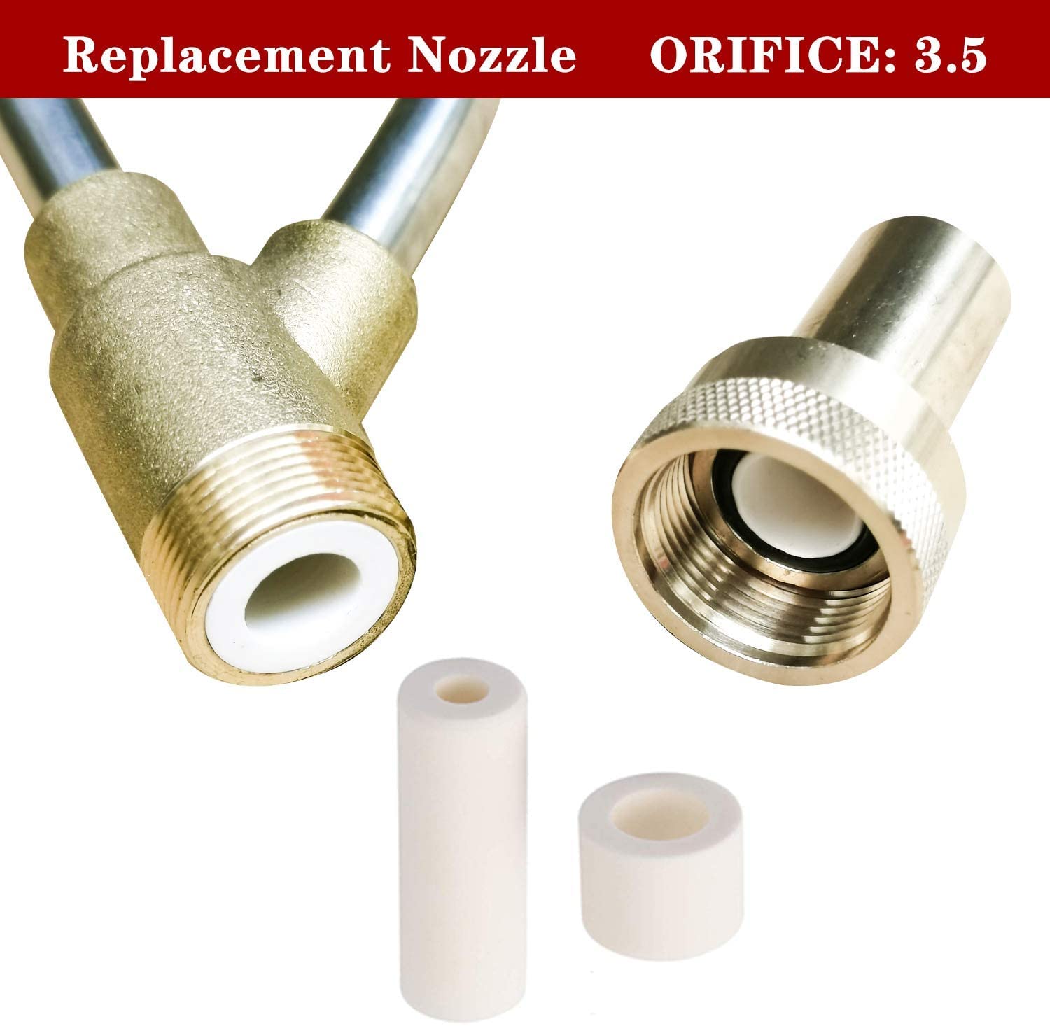 Selkie replacement nozzle tips for precise, consistent flow