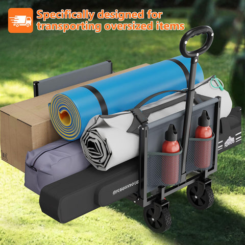 YACONA wagon ready to load up to 360 pounds for versatile tasks.