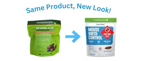 SenesTech Evolve Birth Control sausages in tamper-resistant station for indoor use