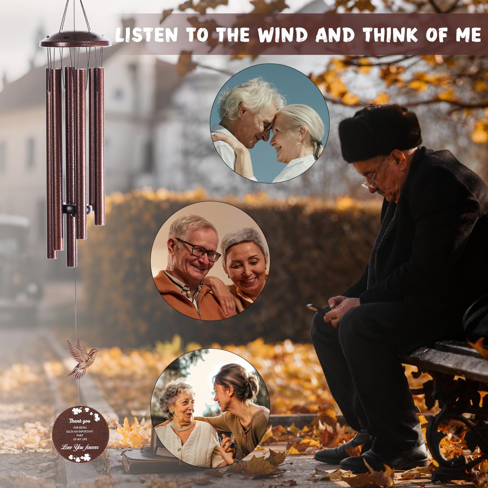 SENIORFAN memorial gift suitable for bereaved family and friends.