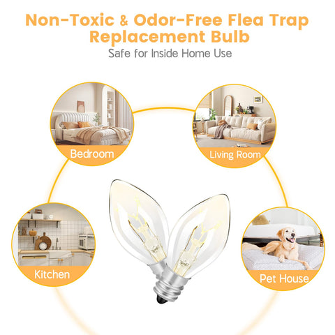 Senitek Earpads long-life 2000+ hour bulb, cost-effective replacement.