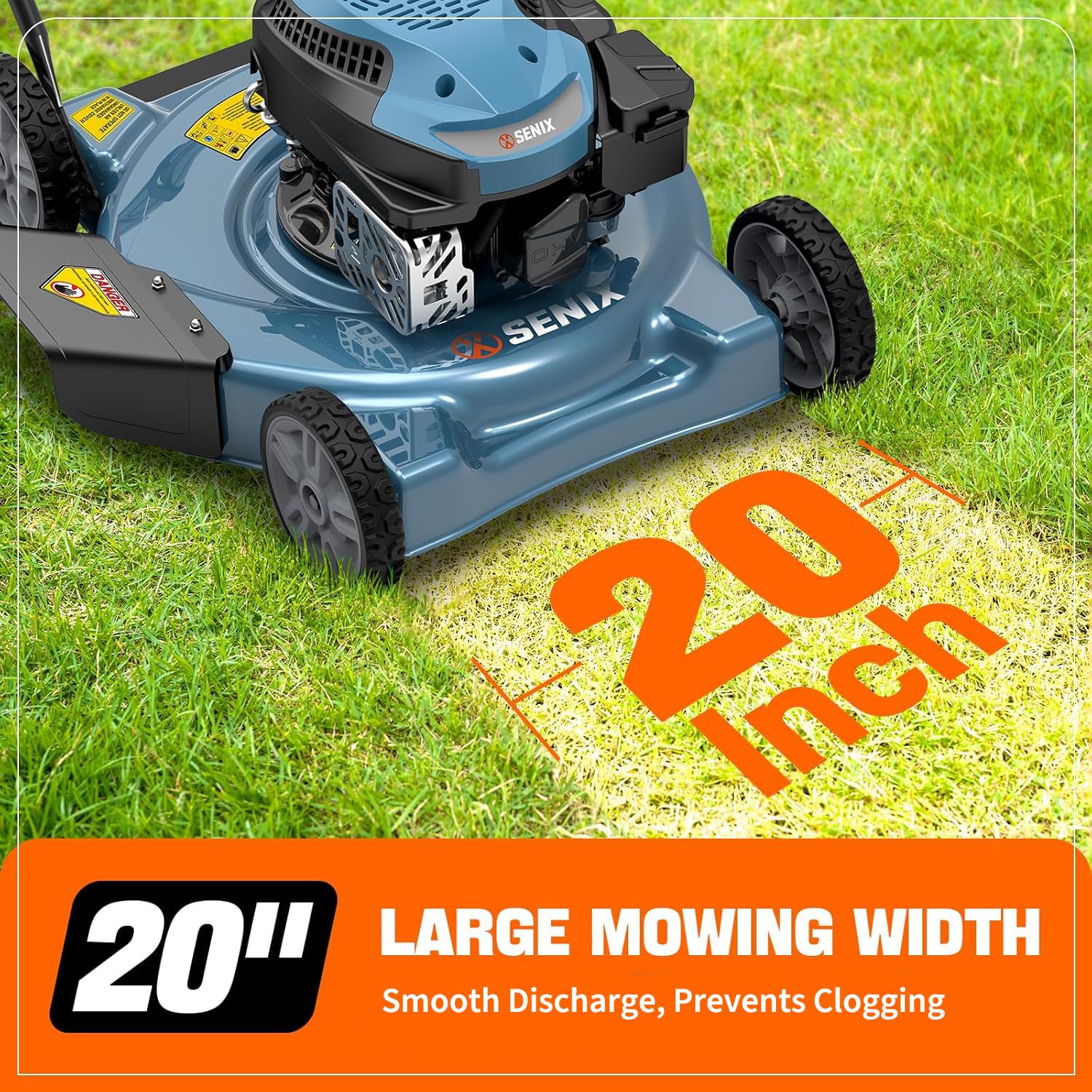SENIX steel deck durability supports long-term yard maintenance.