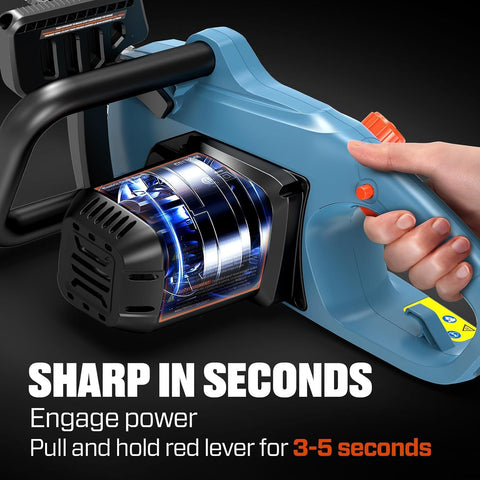 SENIX chainsaw safety features improve user protection