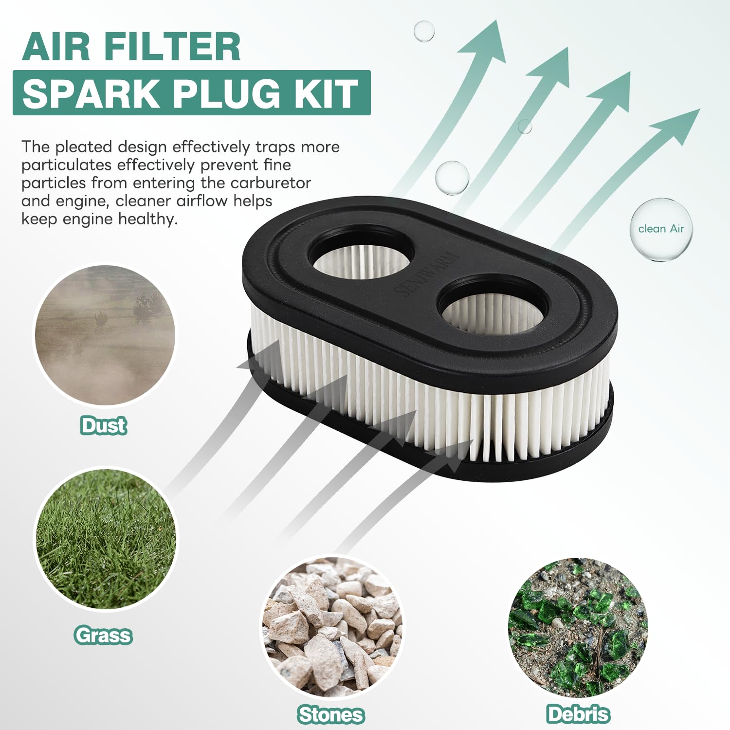 SENJWARM Troy-Bilt TB110 compatibility close-up for easy replacement