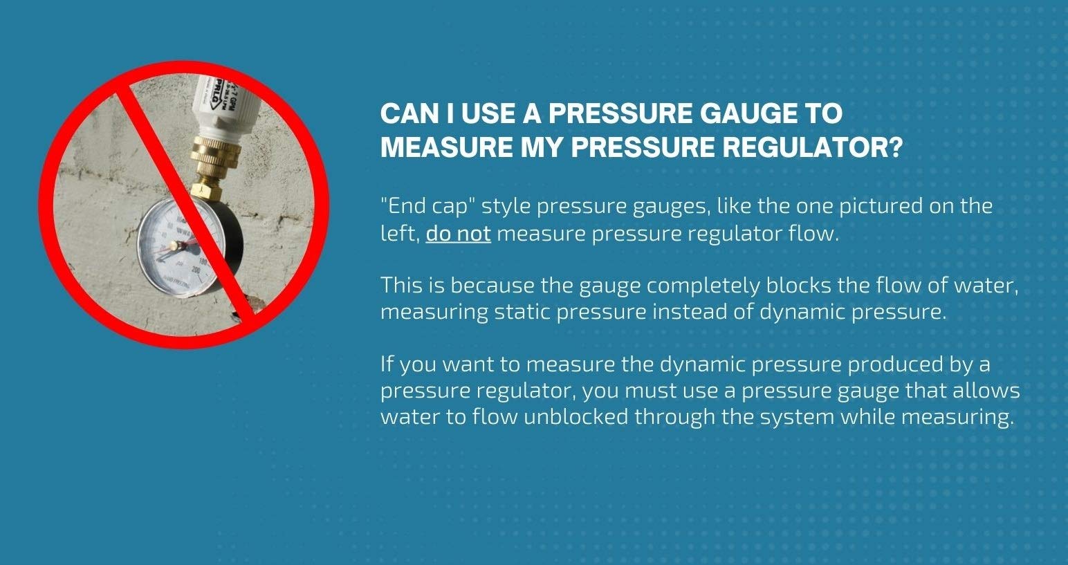 Senninger regulator installed below ground for durable landscape irrigation performance.