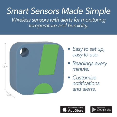 SensorPush HT1 room thermometer provides instant indoor readings for precise climate control