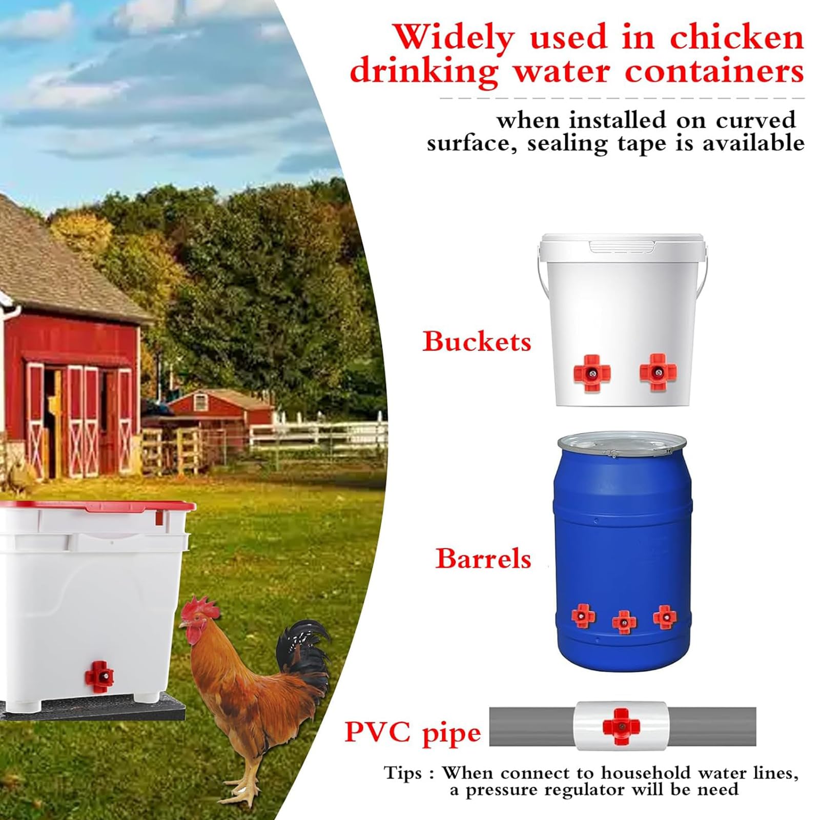 Senylanhxy poultry watering system setup on-farm boosts efficiency