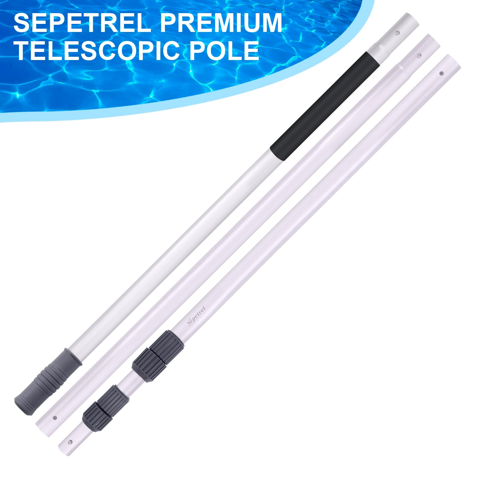 Sepetrel anti scald grip ensures safe handling in sun and wet conditions