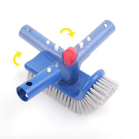 Sepetrel brush with ultra-curve front reaches tight corners with flexible bristles