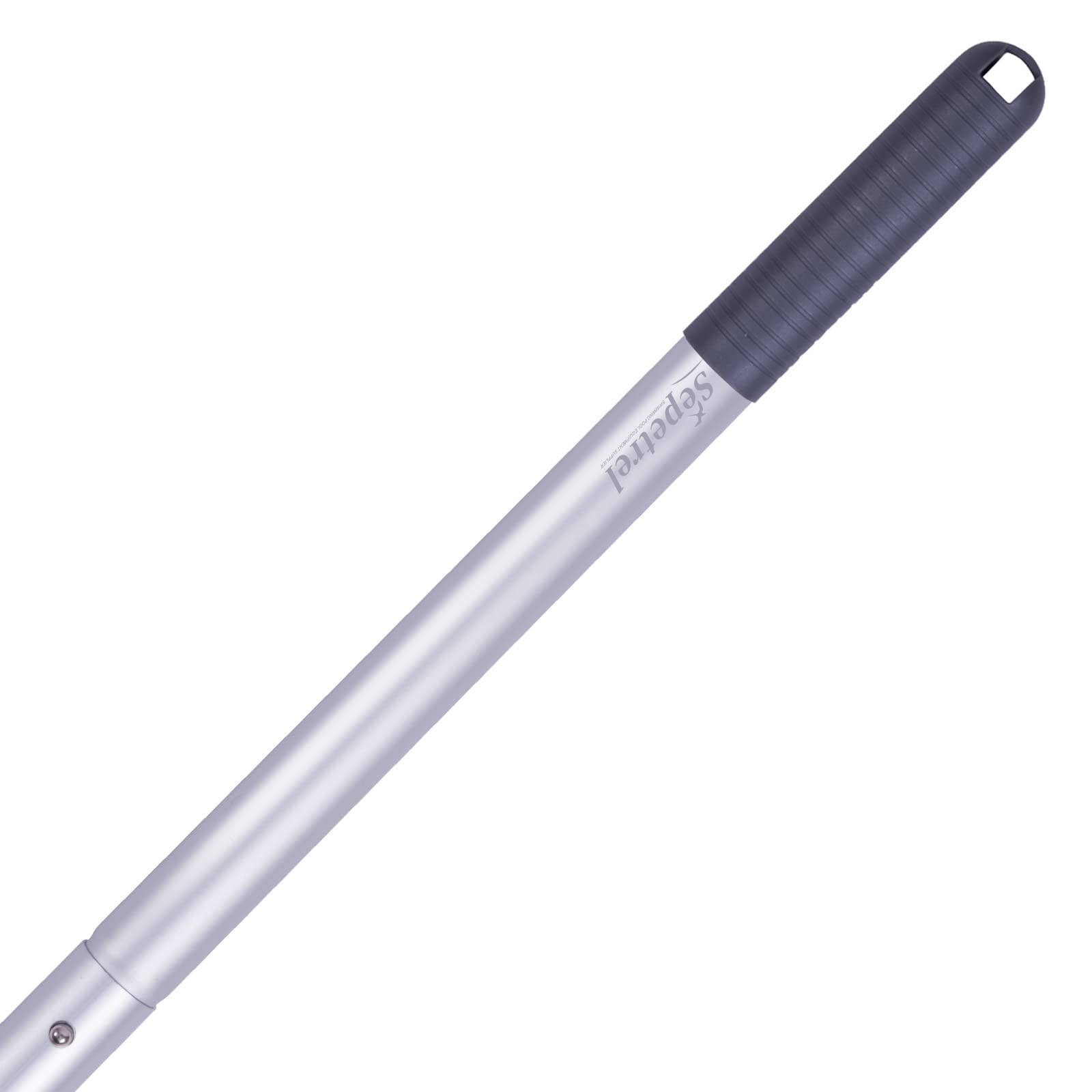 Sepetrel pool pole extended for easy cleaning reach with skimmer net