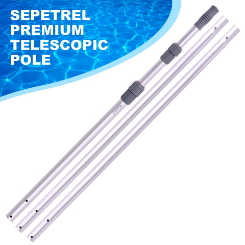 Sepetrel pool pole sleek oxidized finish adds premium look