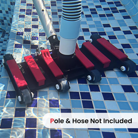 Sepetrel 14-inch head supports deep cleaning in various pools.