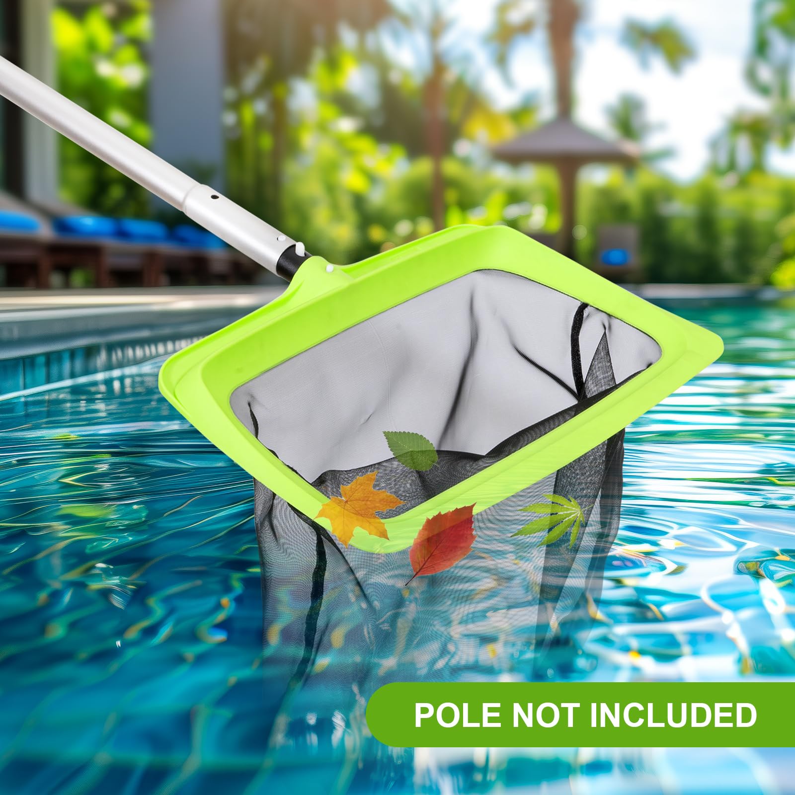 Sepetrel in-action skimmer makes pool cleaning smoother and more efficient
