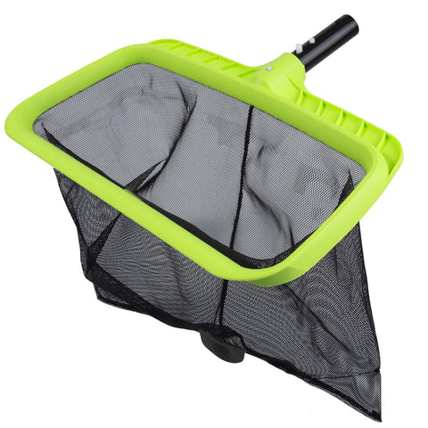 Sepetrel leaf skimmer with reinforced frame for durable pool cleaning