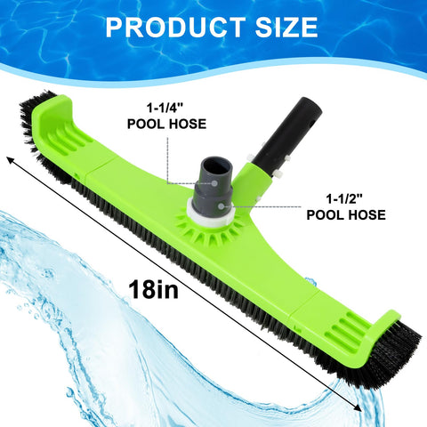 Sepetrel swivel hose connector prevents hose kinking during pool cleaning.