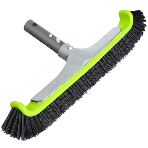 Sepetrel upgraded pool brush head with wide coverage for faster cleaning