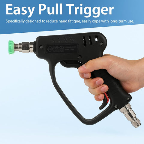 SEPLY Foam cannon-ready short gun for versatile car wash setups.